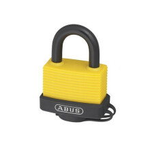 ABUS KA49969 70AL/45 45mm Aluminium Padlock Yellow Keyed 6401