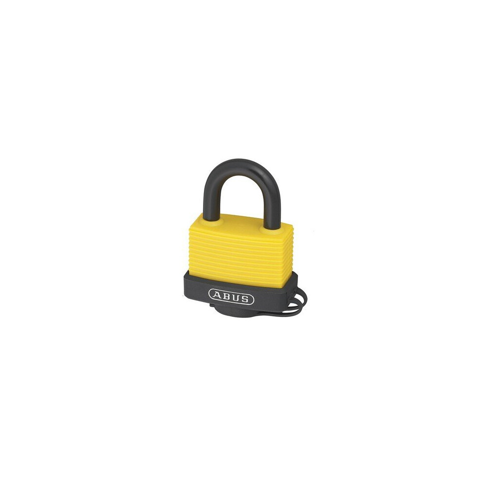 ABUS 70AL45YEL 70AL/45 45mm Aluminium Padlock Yellow 50265