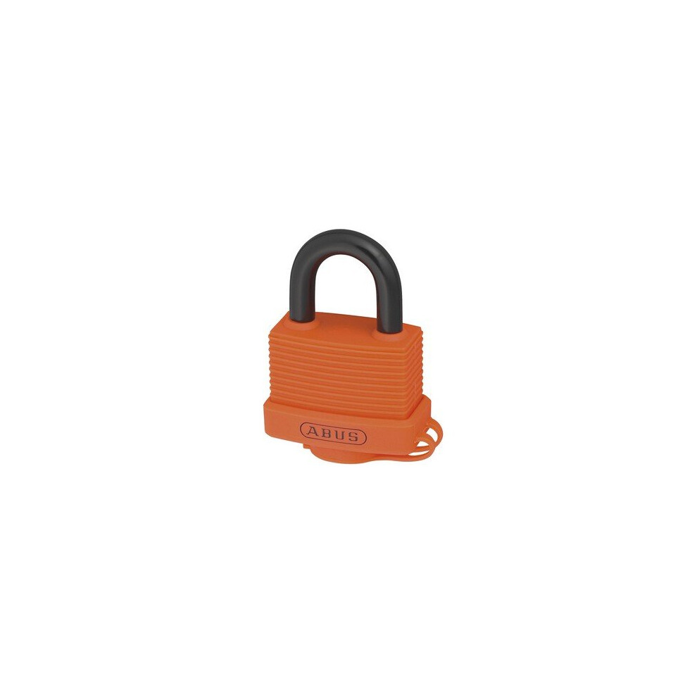 ABUS KA49974 70AL/45 45mm Aluminium Padlock Orange Keyed 6401