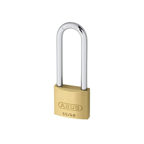 Abus ABUS 5540LS63 55/40HB63 40mm Brass Padlock 63mm Long Shackle