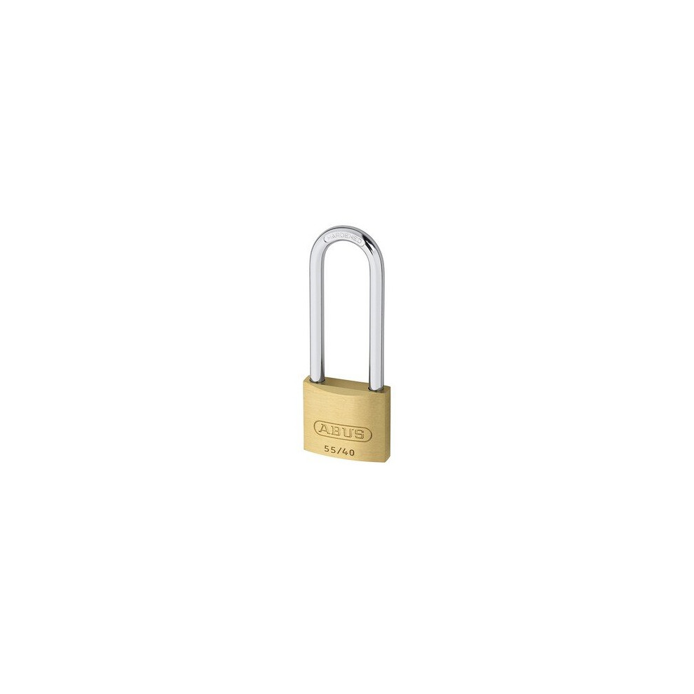 ABUS 5540LS63 55/40HB63 40mm Brass Padlock 63mm Long Shackle