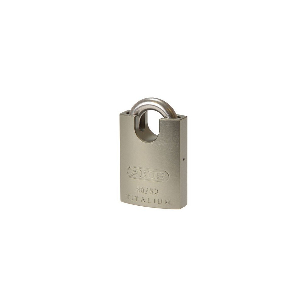 ABUS KA56991 90RK/50 Titalium Padlock Closed Stainless Shackle Keyed KA2745