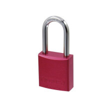 ABUS KA45239 72/40 HB40 Aluminium Padlock 40mm Long Shackle Red Keyed TT0216262