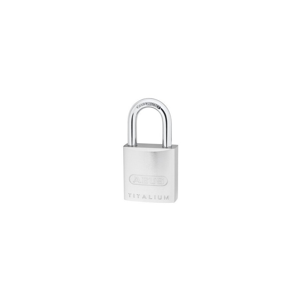Abus 86Ti55 86Ti/55 Titalium Padlock - Half Euro Cylinder