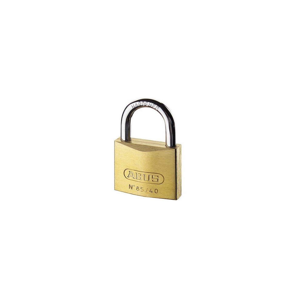 ABUS 8560C 85/60 60mm Brass Padlock Carded