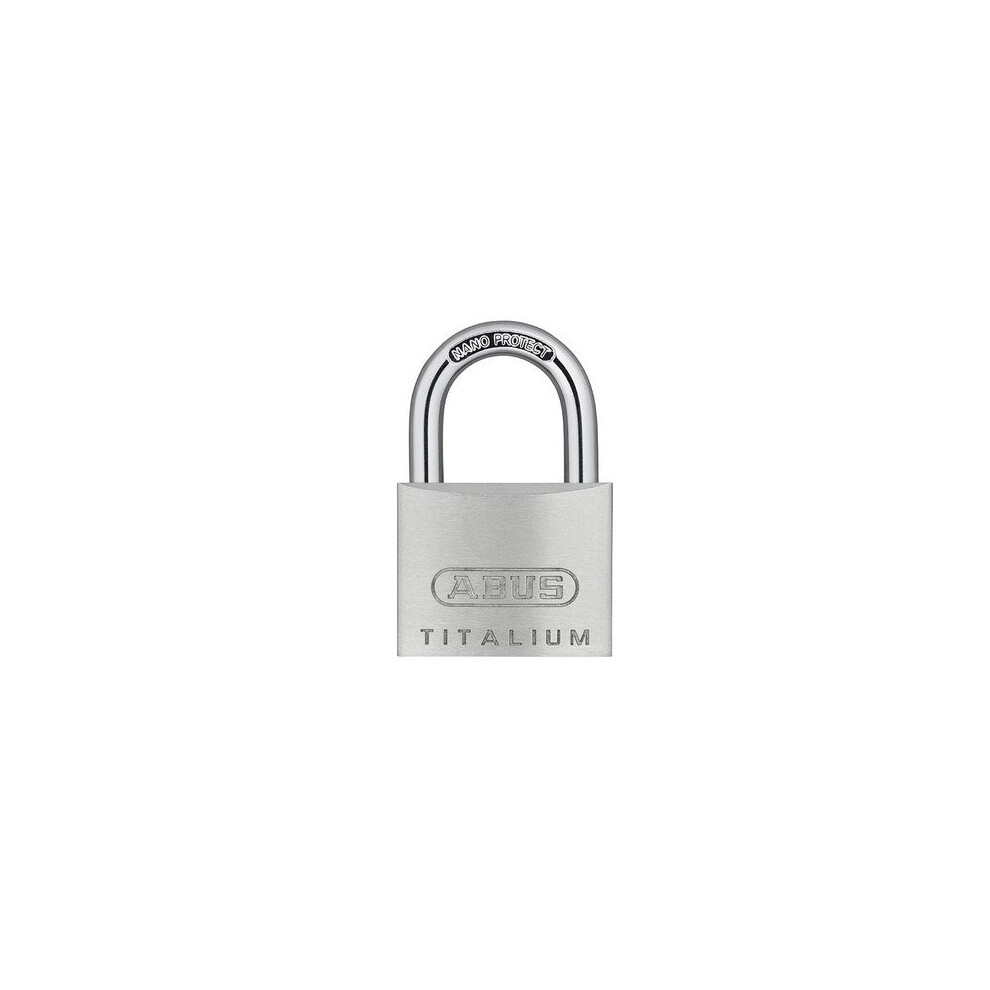 ABUS KA56196 64TI/35 Titalium Padlock 35mm Keyed KA6355-image-OPC-PQSW2M-NEW