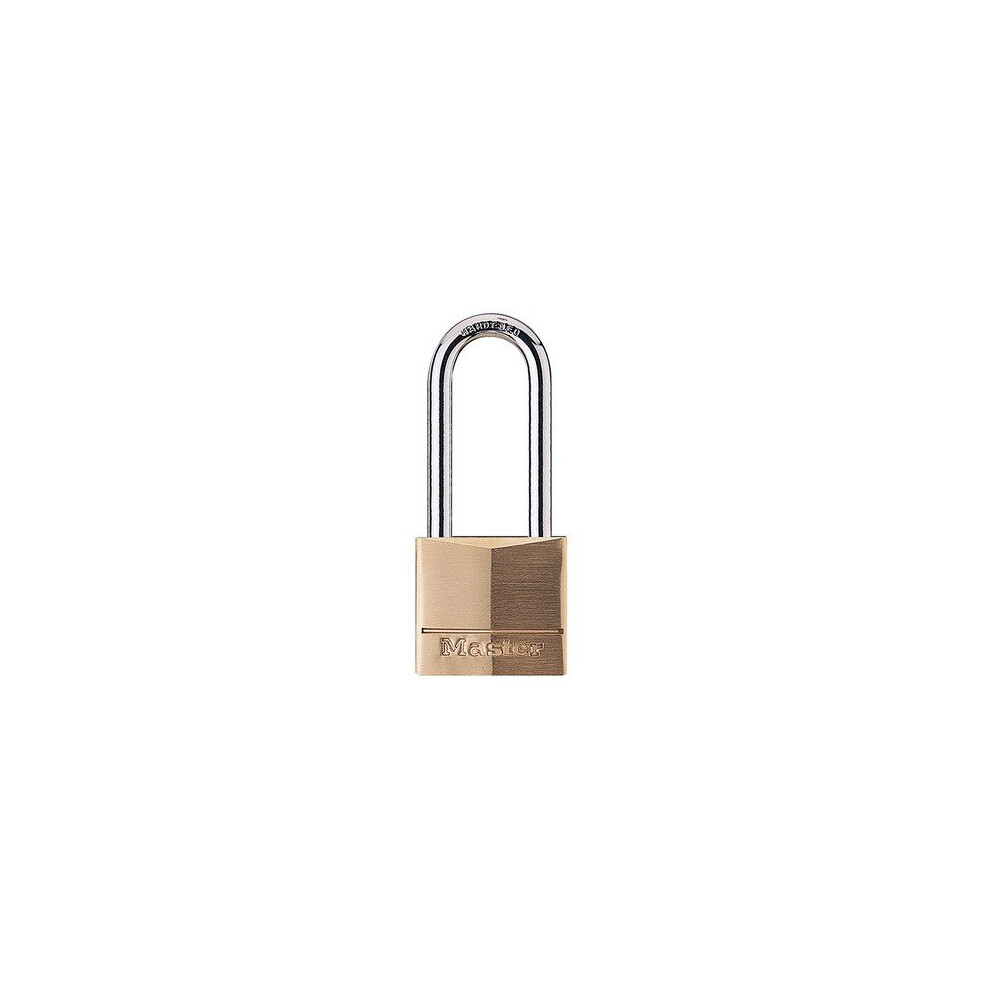 Master Lock 140LH Solid Brass 40mm Padlock 4 Pin - 51mm Shackle