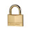 Master Lock Master Lock 655 Solid Brass 50mm Padlock With Brass Plated Shackle 1
