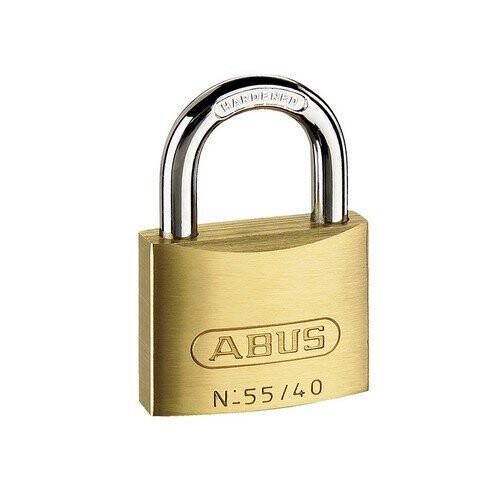 Abus ABUS 5540TC 55/40 40mm Brass Padlocks Twin Pack