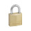 Master Lock Master Lock 120 Solid Brass 20mm Padlock 3 Pin 1
