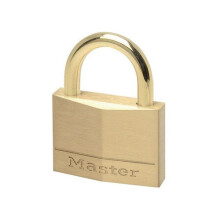 Master Lock 645 Solid Brass 45mm Padlock With Brass Plated Shackle