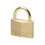 Master Lock Master Lock 645 Solid Brass 45mm Padlock With Brass Plated Shackle 1