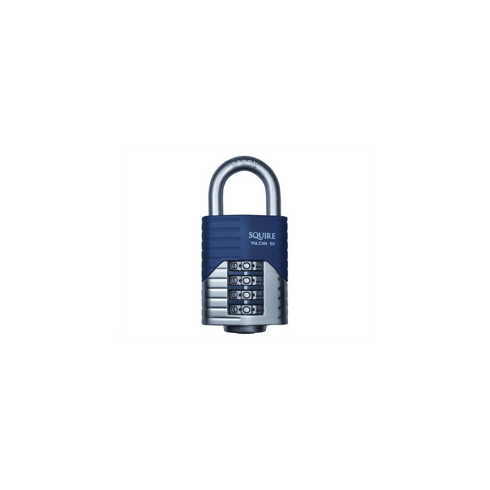 Squire VULCAN COMBI 40 Vulcan Open Boron Shackle Combination Padlock 40mm