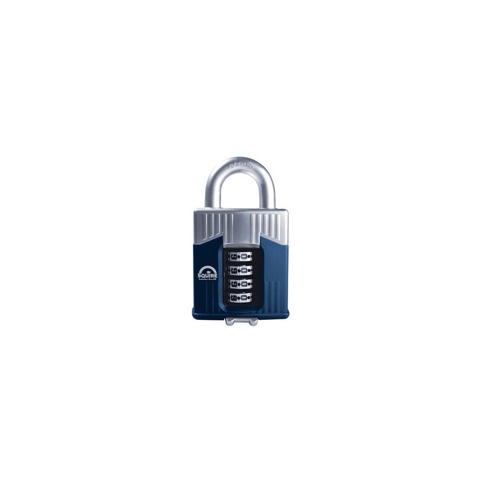 Squire WARRIOR COMBI 55 Warrior High-Security Open Shackle Combination Padlock 55mm
