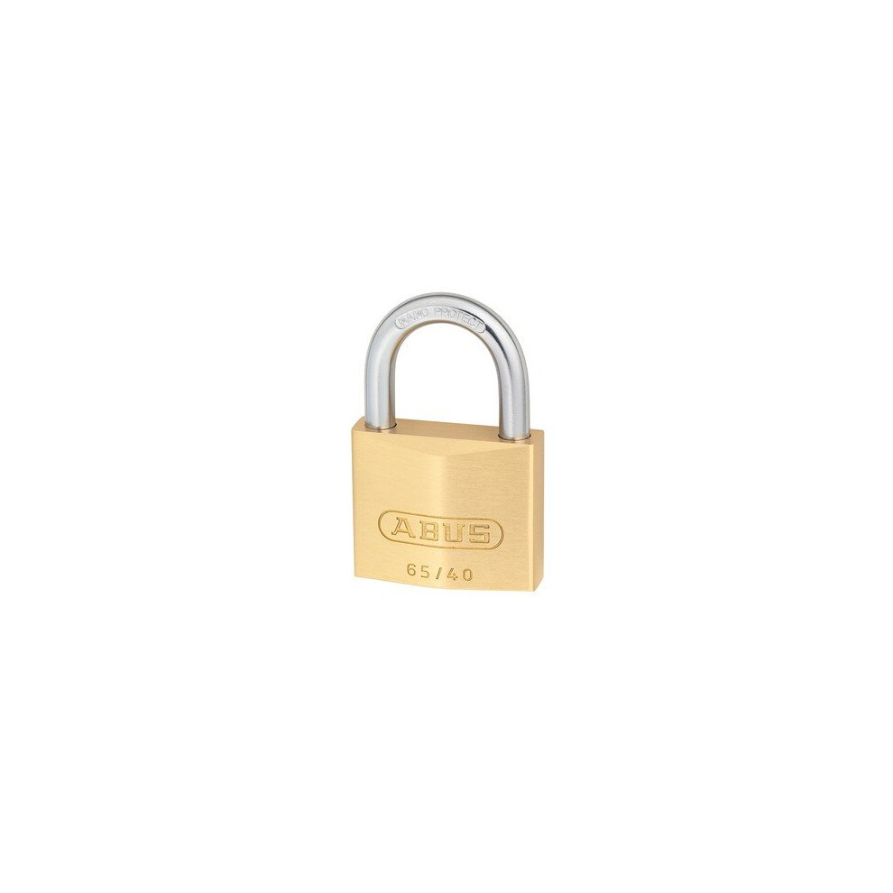 ABUS KA03899 65/40 40mm Brass Padlock Keyed 404-image-OPC-PQSW88-NEW