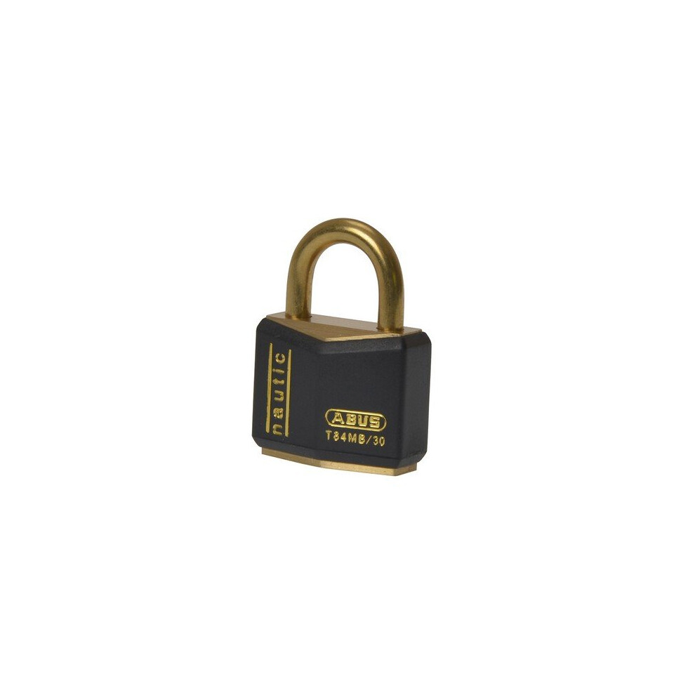 ABUS T84MB30 T84MB/30 30mm Black Rustproof Padlock