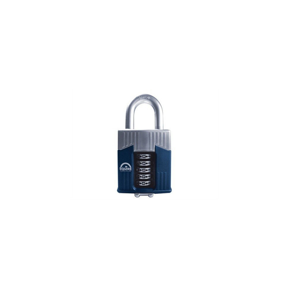 Squire WARRIOR COMBI 65 Warrior High-Security Open Shackle Combination Padlock 65mm
