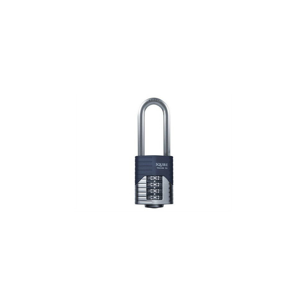 Squire VULCAN COMBI 40/2.5 Vulcan Long Boron Shackle Combination Padlock 40mm