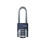 Squire Squire VULCAN COMBI 50/2.5 Vulcan Long Boron Shackle Combination Padlock 50mm 1