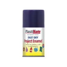 Plasti-Kote PKT135S Fast Dry Enamel Aerosol Blue Metallic 100ml