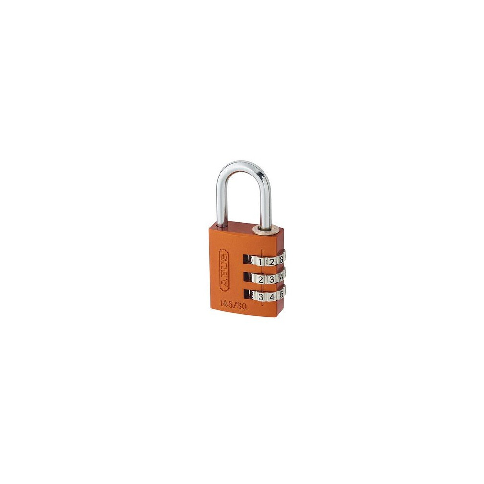 ABUS 14530RC 145/30 30mm Aluminium Combination Padlock Random Colour 46632
