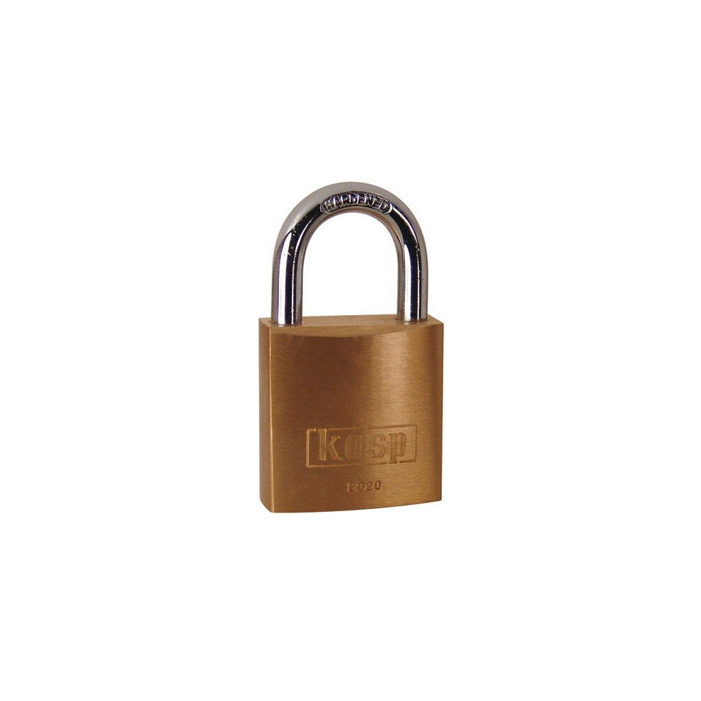 Kasp K12020 120 Series Brass Padlock 20mm