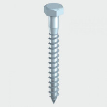 TIMco 12150CSC Coach Screw BZP 12.0 x 150mm Box of 25