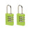 Master Lock Master Lock 7620EURTCOL Aluminium Combination Padlocks 3 Digit Colour 20mm x 2 1