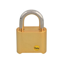 Yale Locks Y126/50/127/1 50mm Brass Combination Padlock
