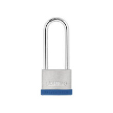 ABUS Mechanical 80887 50mm Silver Rock 5 Padlock Long Shackle 80mm
