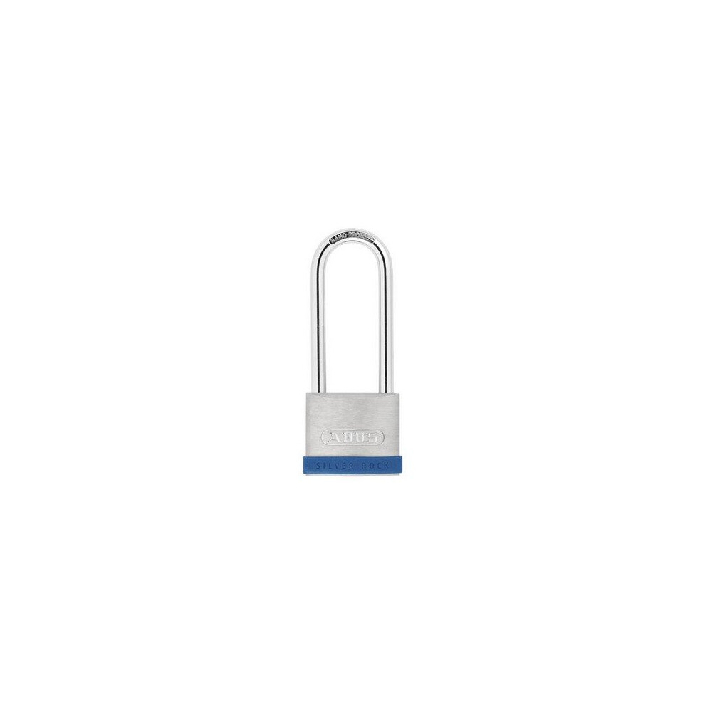 ABUS Mechanical 80887 50mm Silver Rock 5 Padlock Long Shackle 80mm