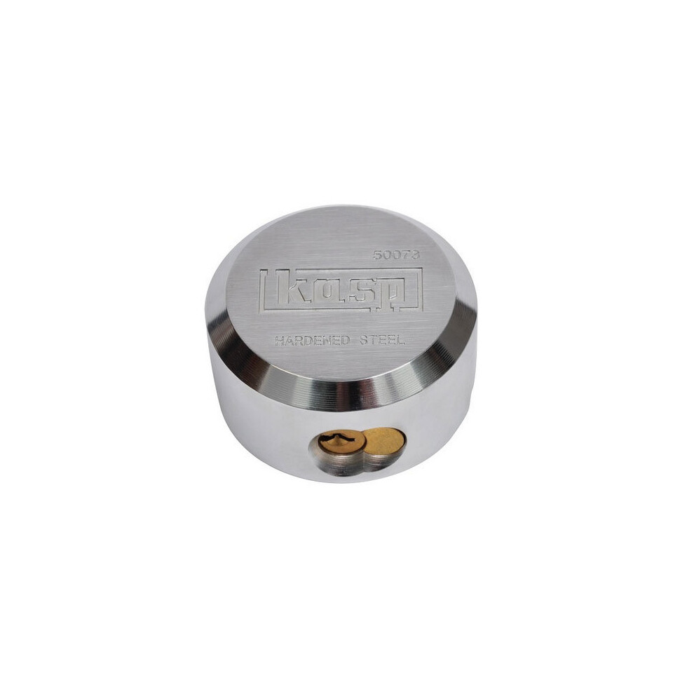 Kasp K50073LD High Security Steel Shackleless Replacement Padlock 73mm