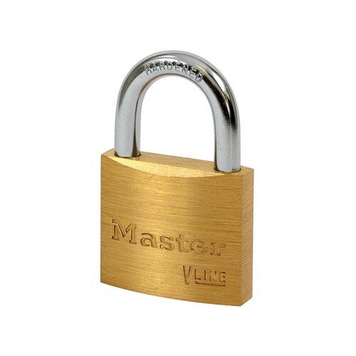 Master Lock Master Lock 4140KA2 V Line Brass 40mm Padlock - Keyed Alike 4232