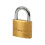 Master Lock Master Lock 4140 V Line Brass 40mm Padlock 1