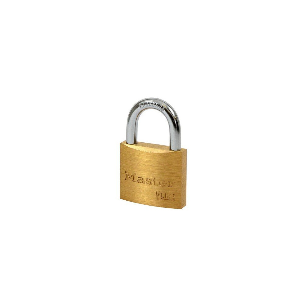 Master Lock 4140 V Line Brass 40mm Padlock