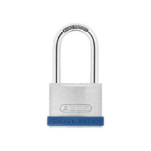 ABUS Mechanical 80880 40mm Silver Rock 5 Padlock Long Shackle 40mm Keyed Alike
