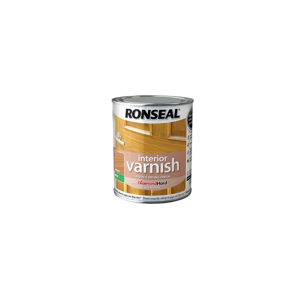 Ronseal 36854 Interior Varnish Quick Dry Matt Beech 250ml