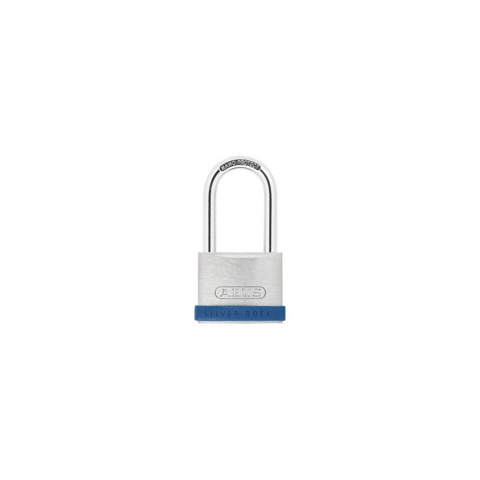 ABUS Mechanical 80885 40mm Silver Rock 5 Padlock Long Shackle 40mm