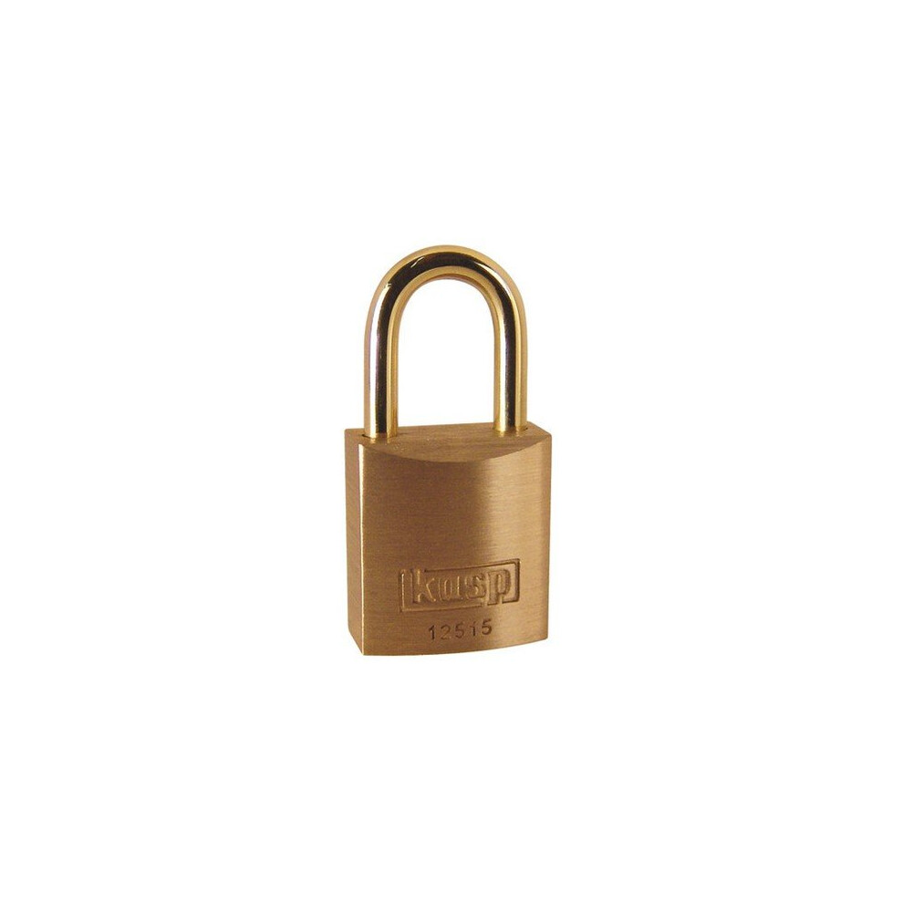 Kasp K12515d Premium Brass Padlock 15Mm 5013969900262
