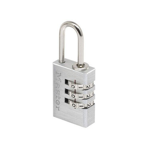 Master Lock Cadeado de combinação de alumínio MASTER LOCK 20 mm