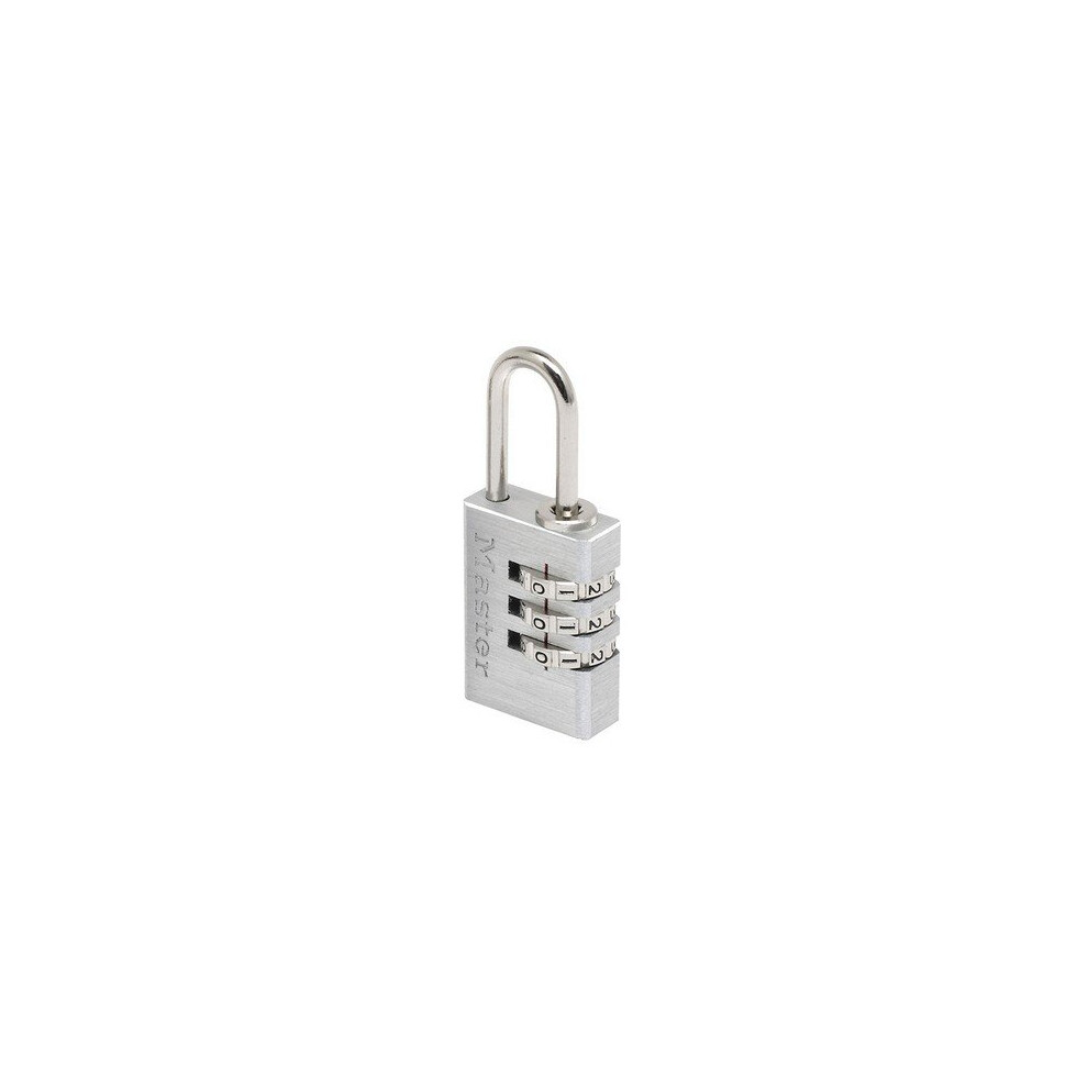 Master Lock 7620 Aluminium 20mm 3 Digit Combination Padlock