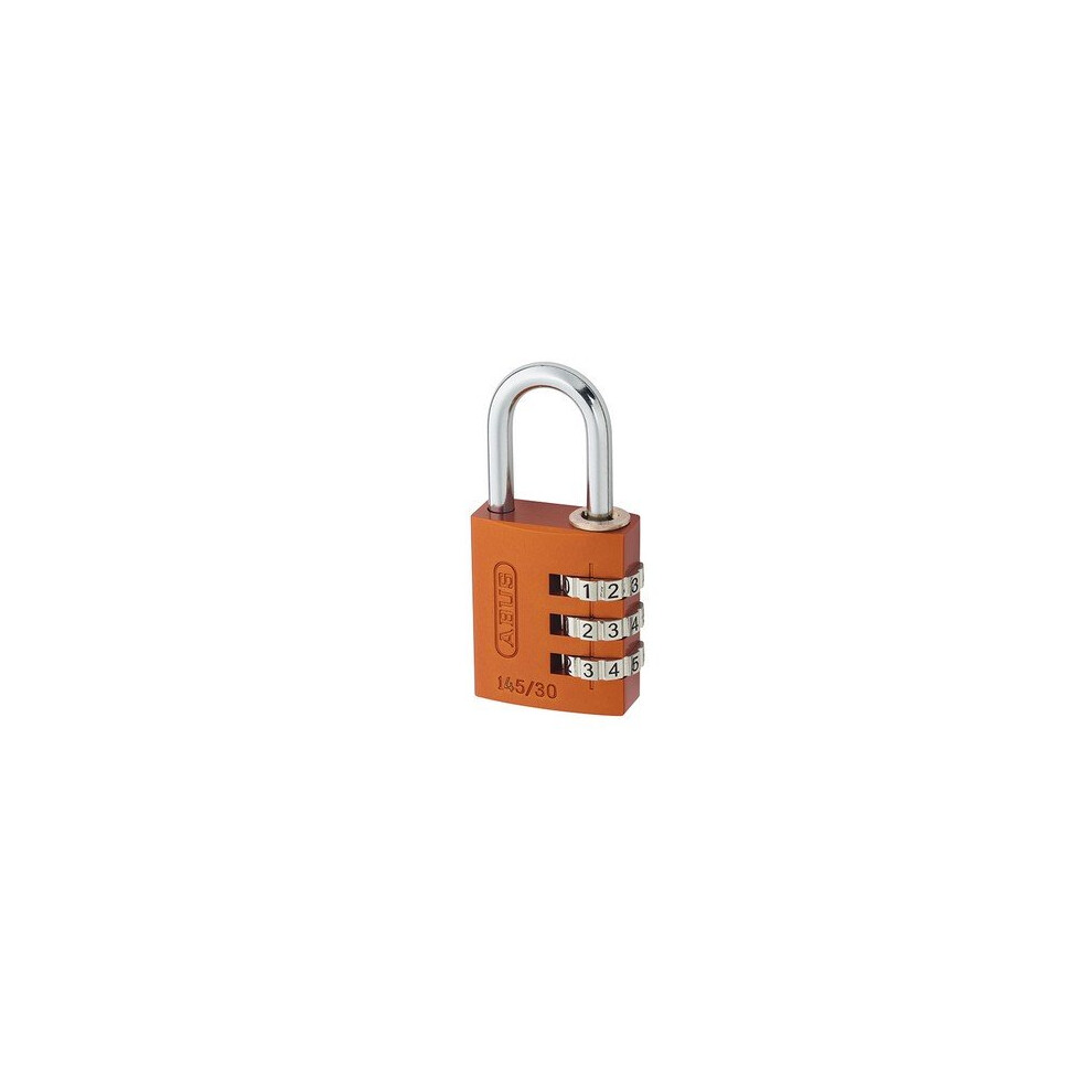 ABUS 14520RC 145/20 20mm Aluminium Combination Padlock Random Colour 46626