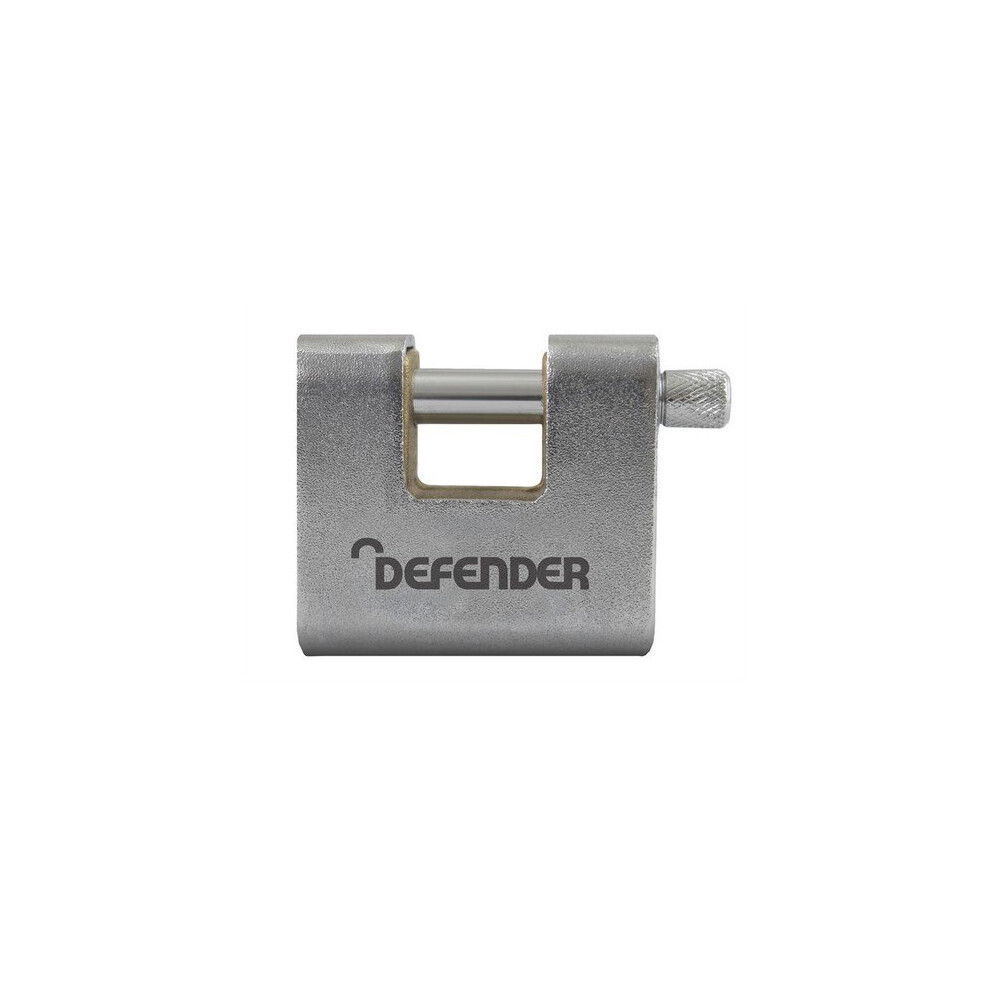 Defender Defaw80 Armoured Warehouse Block Padlock 80Mm 5012245034073