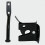 TIMco TIMco AGLMBB Automatic Gate Latch Black 2" 1