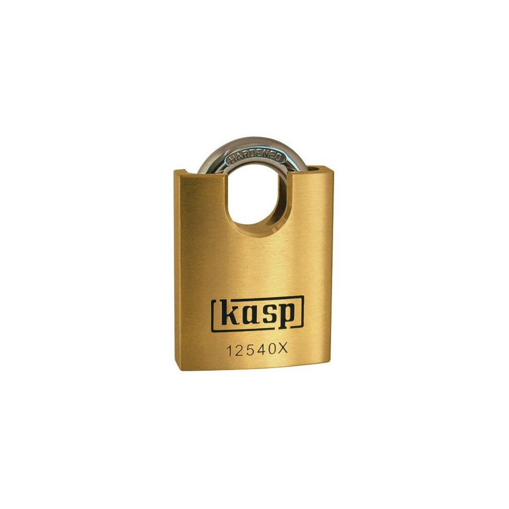Photos - Door Lock Kasp K12540XD Premium Brass Padlock 40mm Closed Shackle