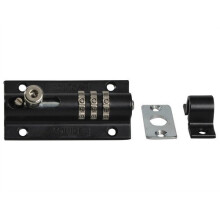 Squire COMBI 3 3-Wheel Re-Codeable CombiBolt Lock Black