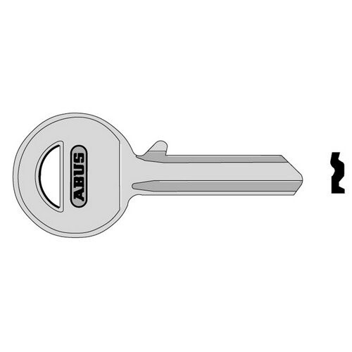 Abus ABUS KB02702 85/40 40mm Right Hand Key Blank