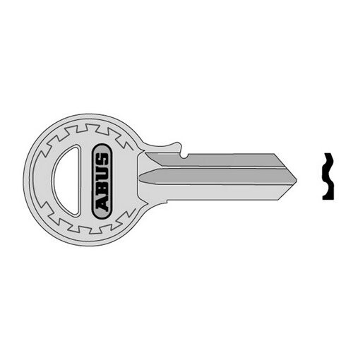Abus ABUS KB00682 T84/40 40mm Left Hand Key Blank 08682