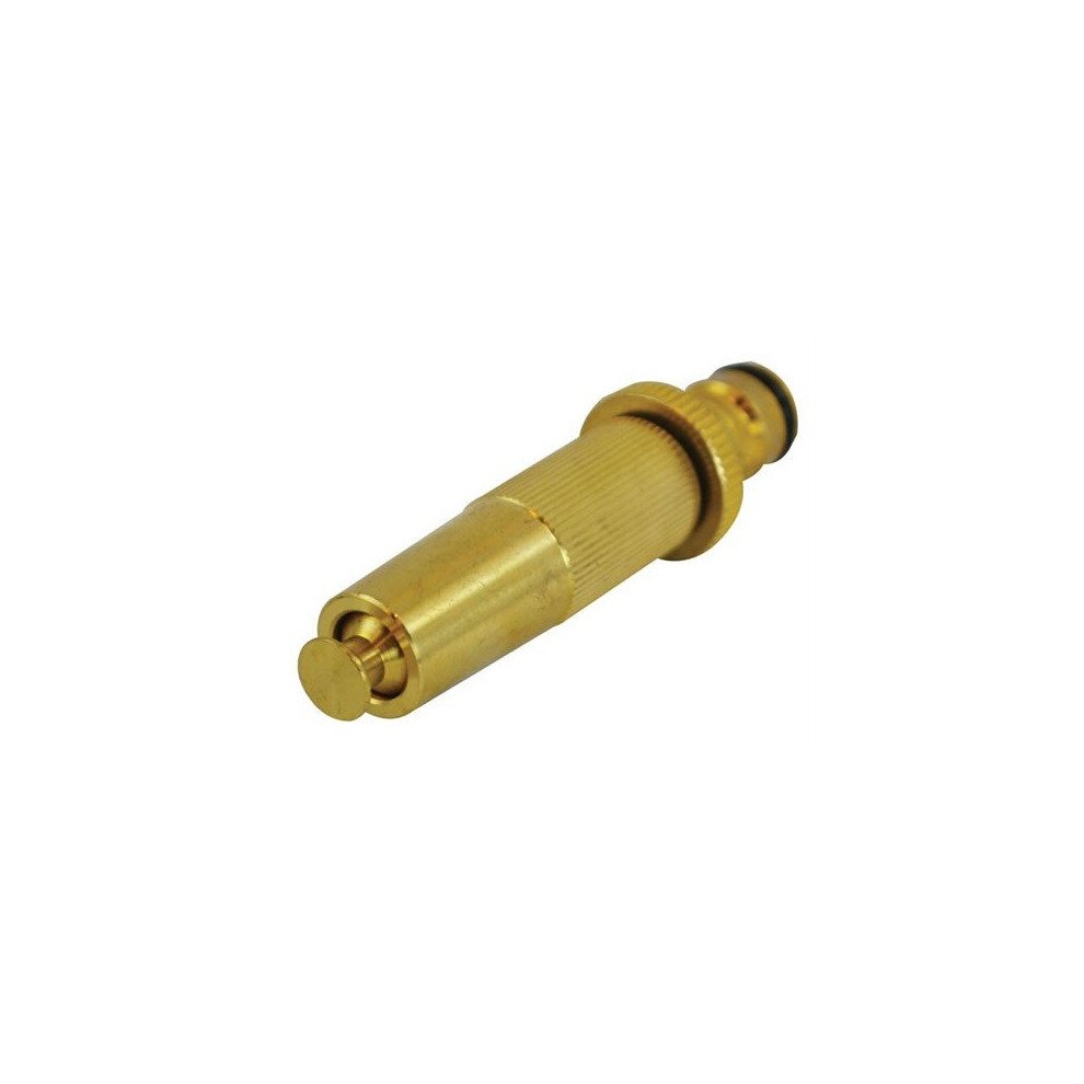 Faithfull FAIHOSENOZZ Brass Adjustable Spray Nozzle 12.5mm (1/2in)