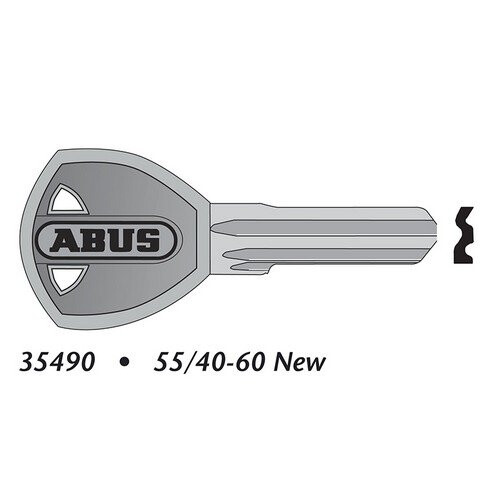 Abus ABUS KB35490 55/40-60 New Key Blank (Kd Only) 35490